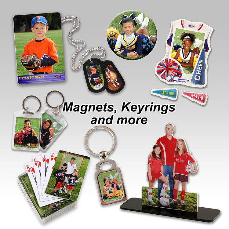Magnet, Keyrings & More